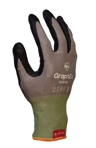SW® Graphex® G45100 Micro Nitrile Coated AxiFybr® Cut Gloves 
